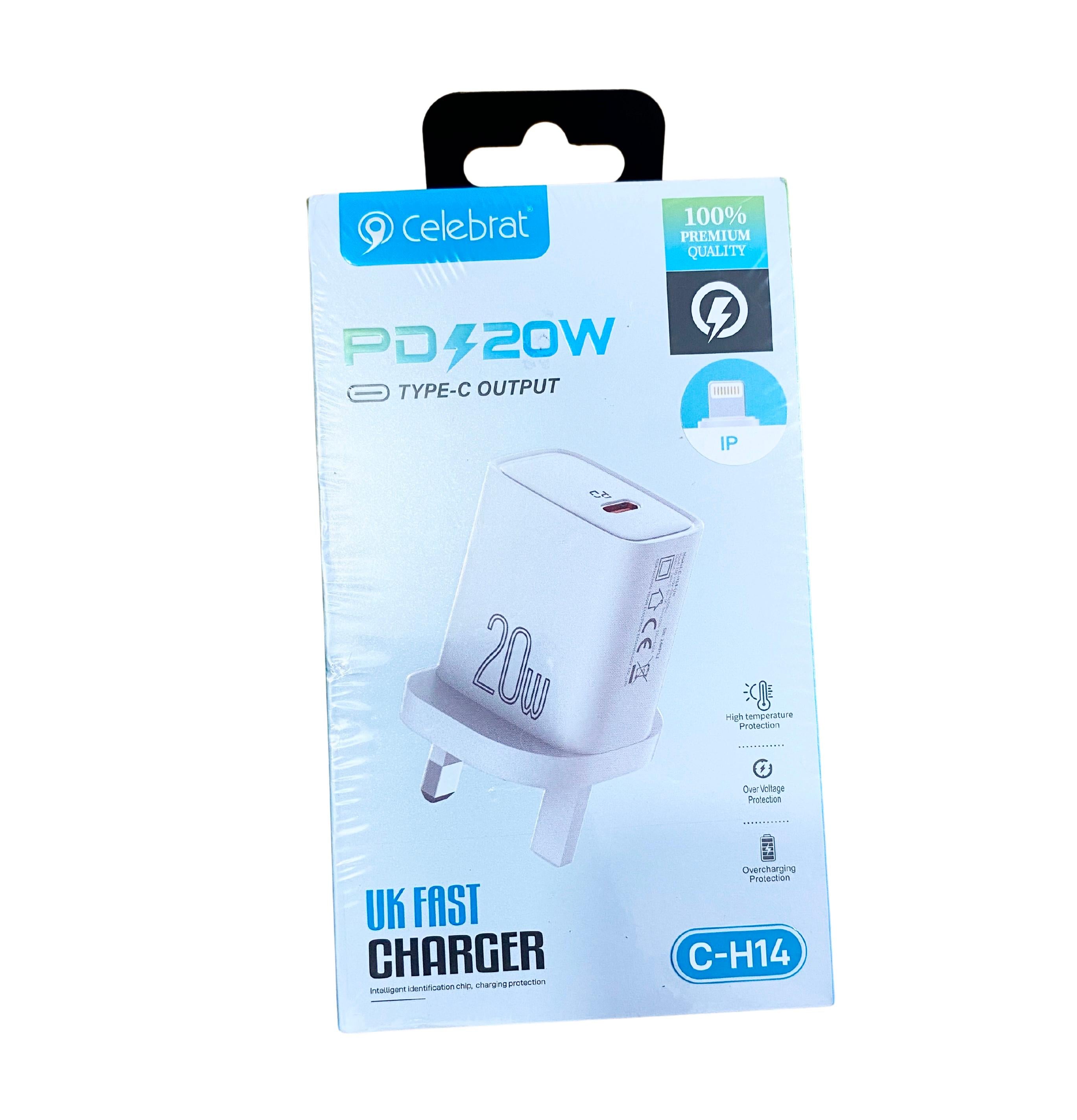 Celebrat C-H14 20W PD Fast Charger