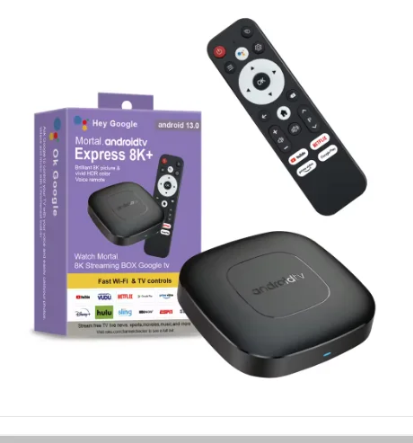 Mortal 8K Streaming Box | Google Assistant | IPTV | Netflix Streaming