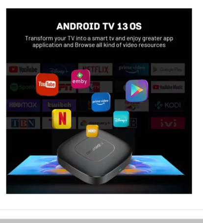 Mortal 8K Streaming Box | Google Assistant | IPTV | Netflix Streaming