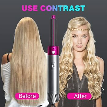 5-in-1 Multifunctional Curling Iron Set & Hot Air Styler