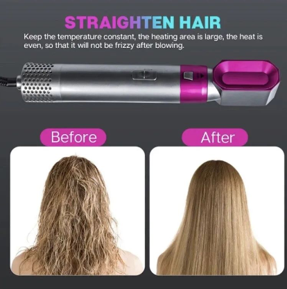 5-in-1 Multifunctional Curling Iron Set & Hot Air Styler