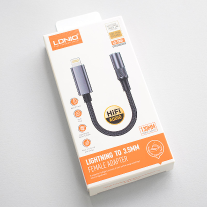 LDNIO LSY80I Lightning to 3.5mm Audio Adapter Cable