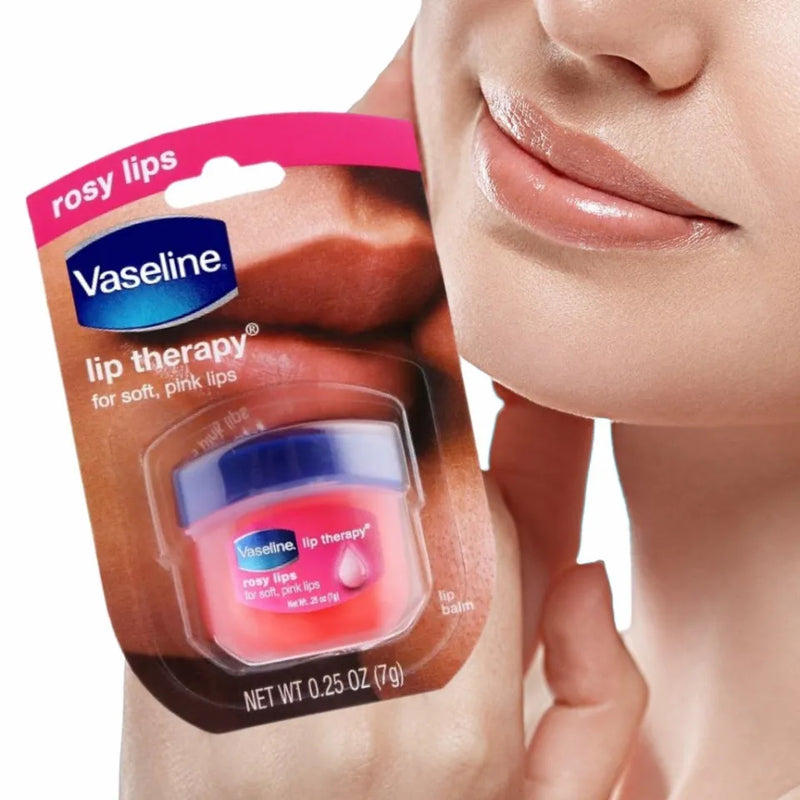 Vaseline Lip Therapy Rosy Lips For Soft Pink Lips - 7g