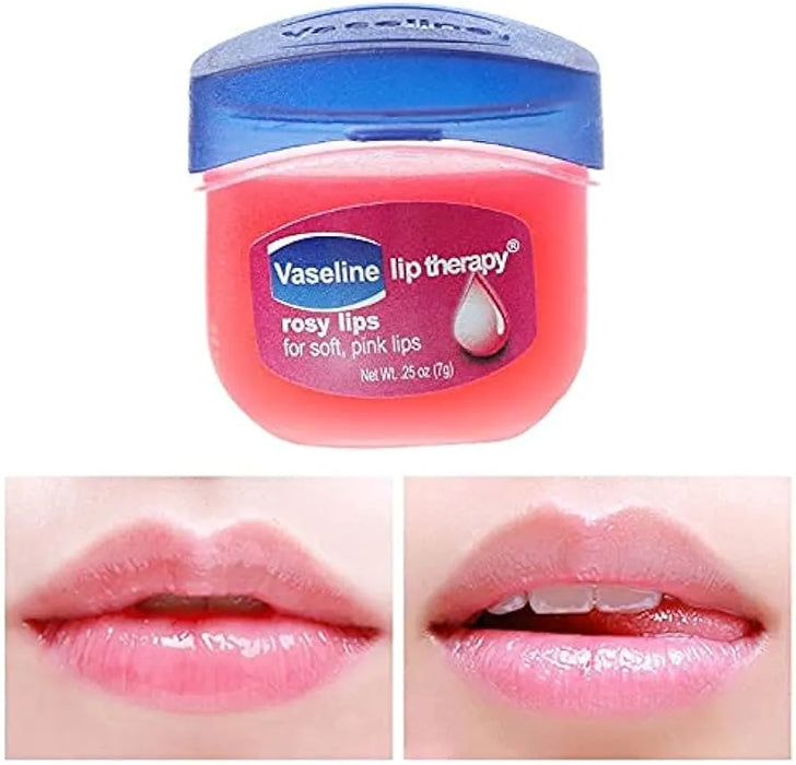 Vaseline Lip Therapy Rosy Lips For Soft Pink Lips - 7g