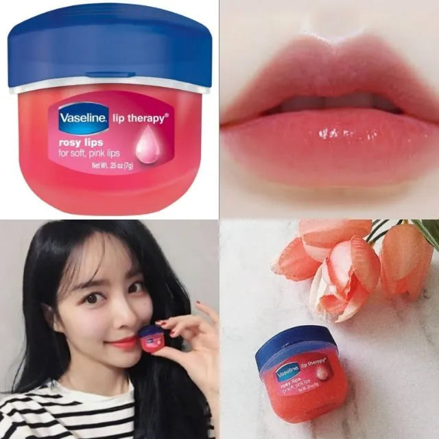 Vaseline Lip Therapy Rosy Lips For Soft Pink Lips - 7g