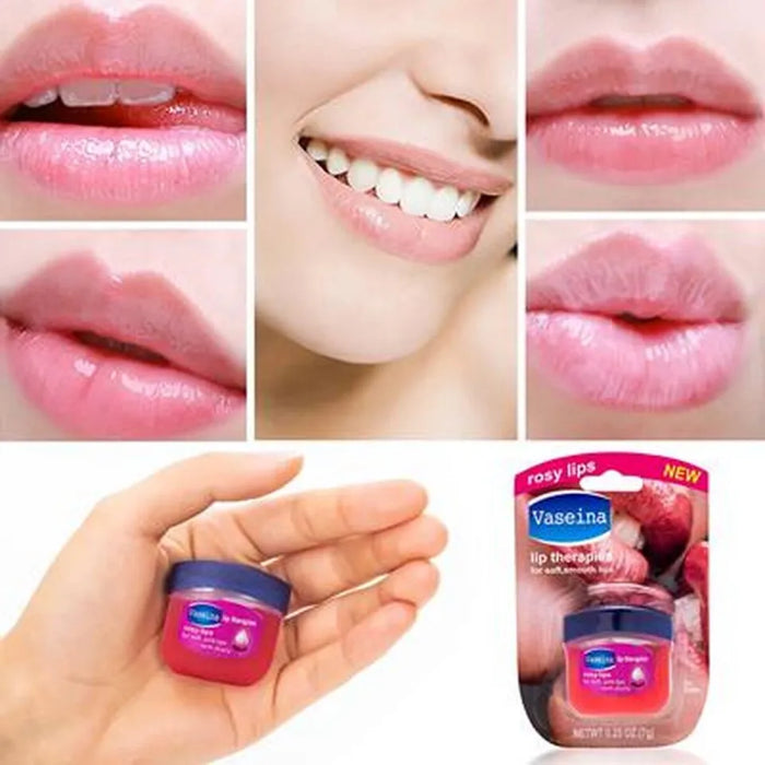 Vaseline Lip Therapy Rosy Lips For Soft Pink Lips - 7g