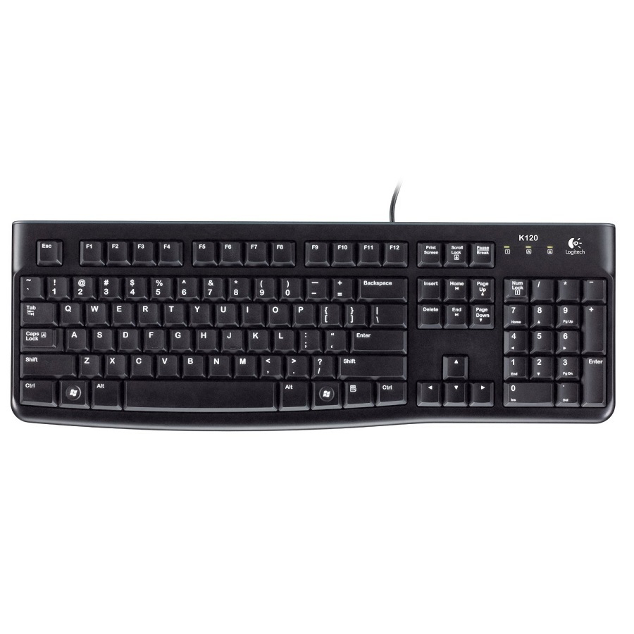 Logitech K120 USB Standard Computer Keyboard