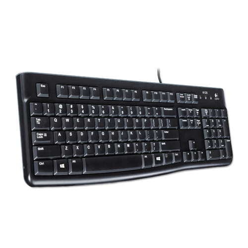 Logitech K120 USB Standard Computer Keyboard