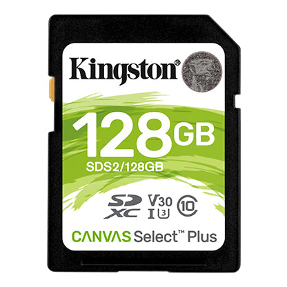 Kingston Canvas Select Plus SD Card | UHS-I Class 10 | 100MB/s Read