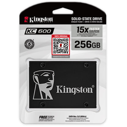Kingston KC600 SSD 2.5″ Internal SSD | SATA 3.0 6Gb/s