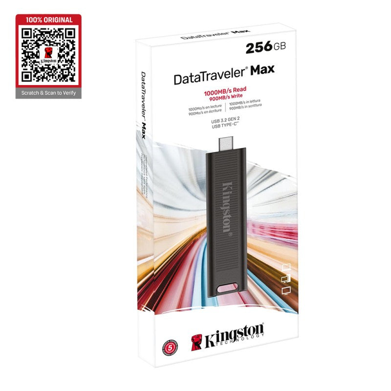 Kingston DataTraveler Max USB 3.2 Gen 2 Type-C Flash Drive | DTMAX