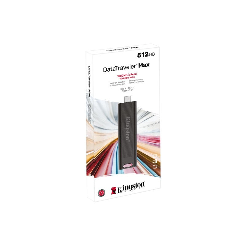 Kingston DataTraveler Max USB 3.2 Gen 2 Type-C Flash Drive | DTMAX