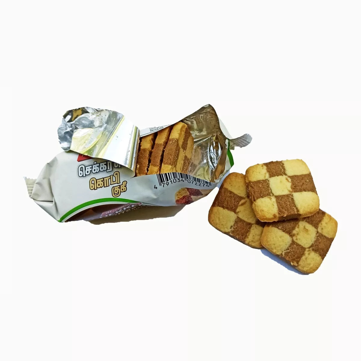 Maliban Chekkers Coffee Cookies Biscuit - 90g