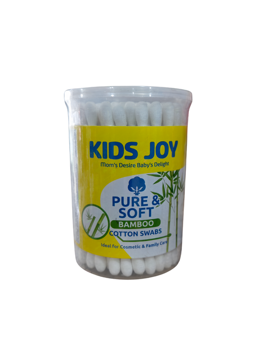 Kids Joy Pure & Soft Bamboo Cotton Swabs