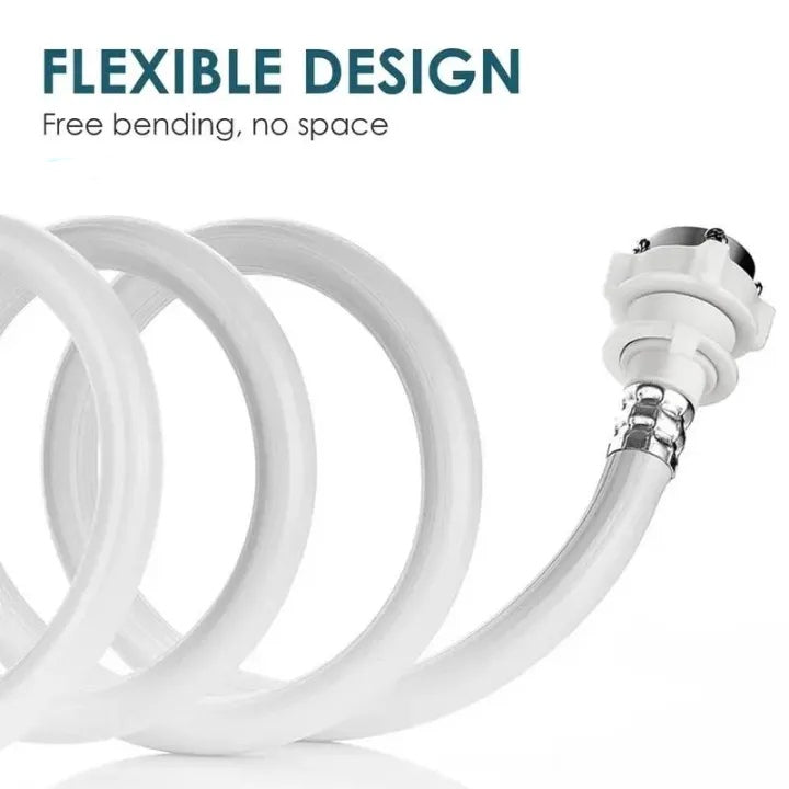Washing Machine Water Inlet Universal Drain Hose Extension Pipe PVC