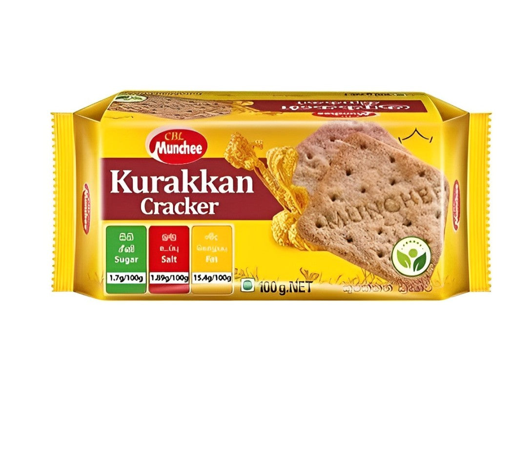 Munchee Kurakkan Cracker Biscuit - 100g