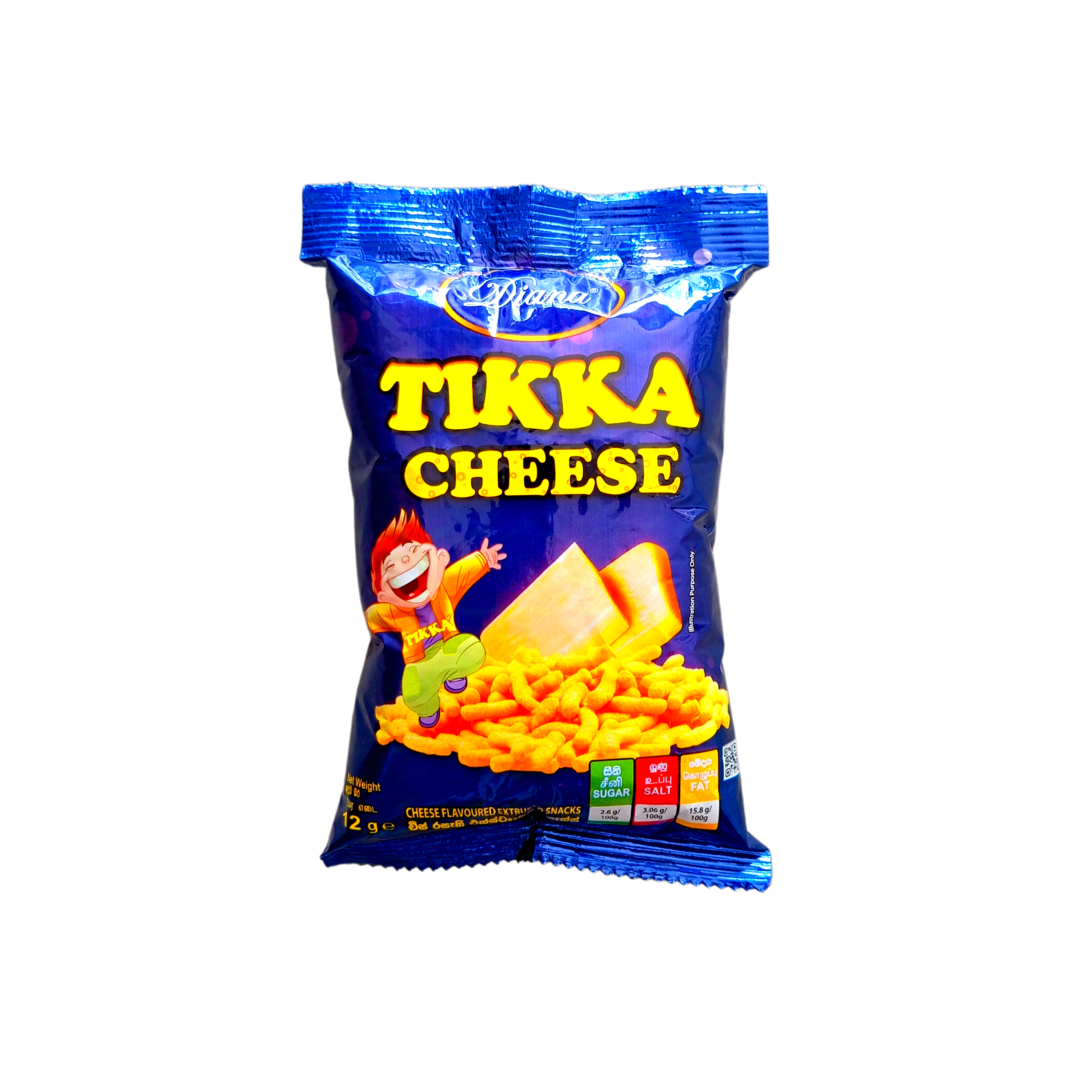 Diana Tikka Cheese Flavored Extruded Snacks
