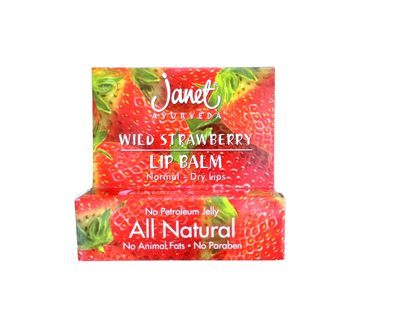 Janet Wild Strawberry Lip Balm