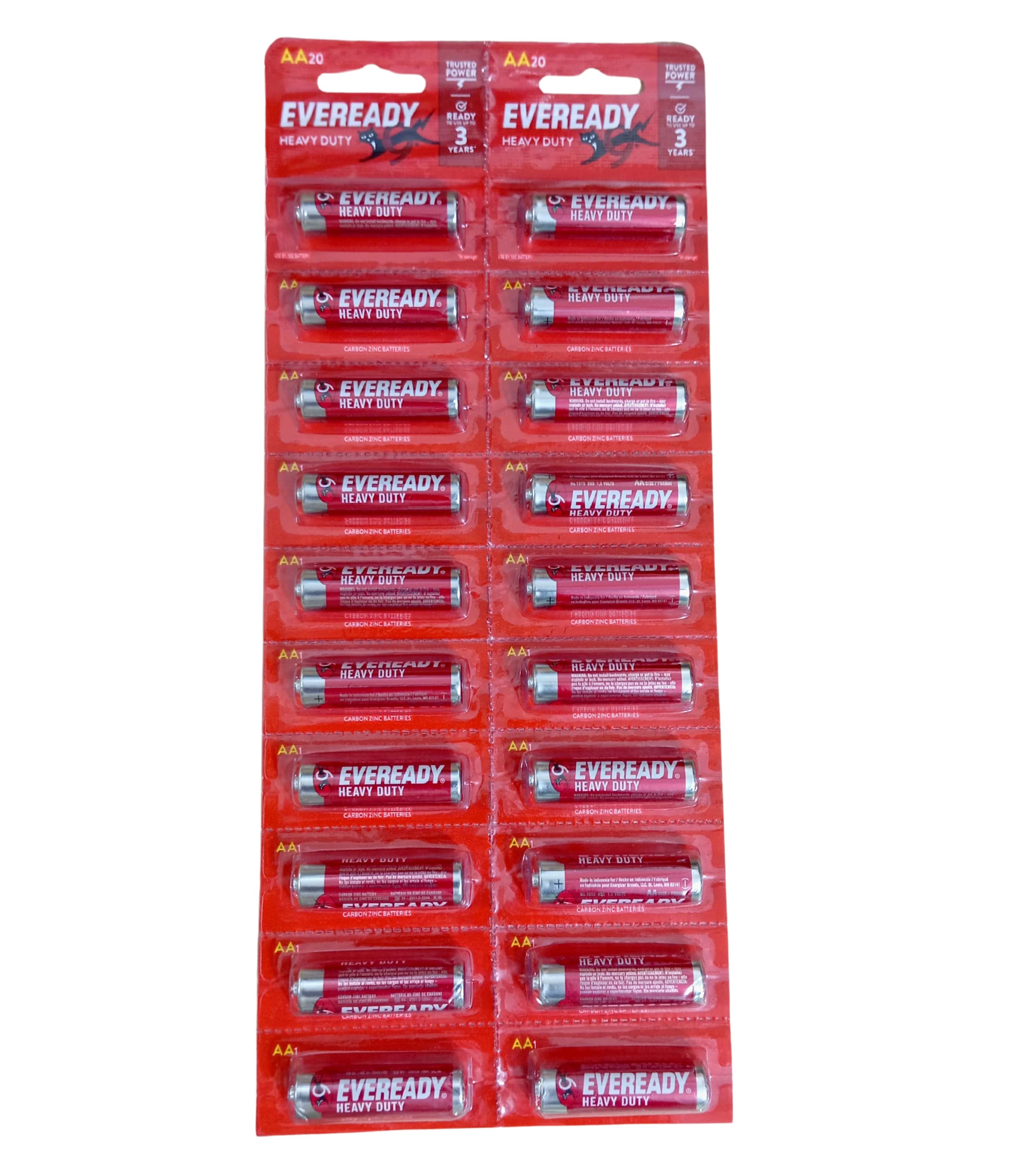 எவரெடி ஹெவி டியூட்டி ஏஏ பேட்டரி - 1 பிசிக்கள்