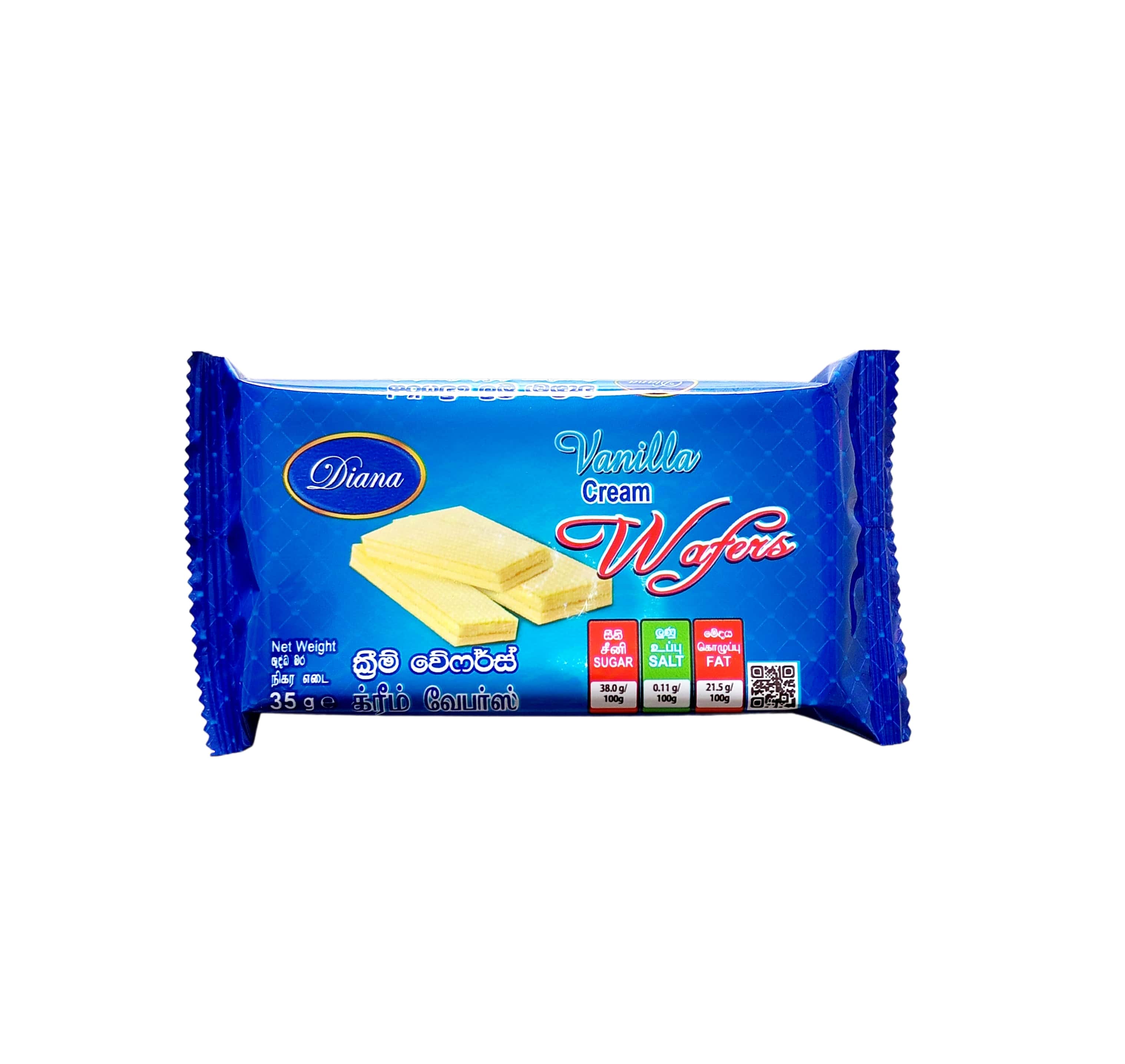 Diana Vanilla Cream Wafers