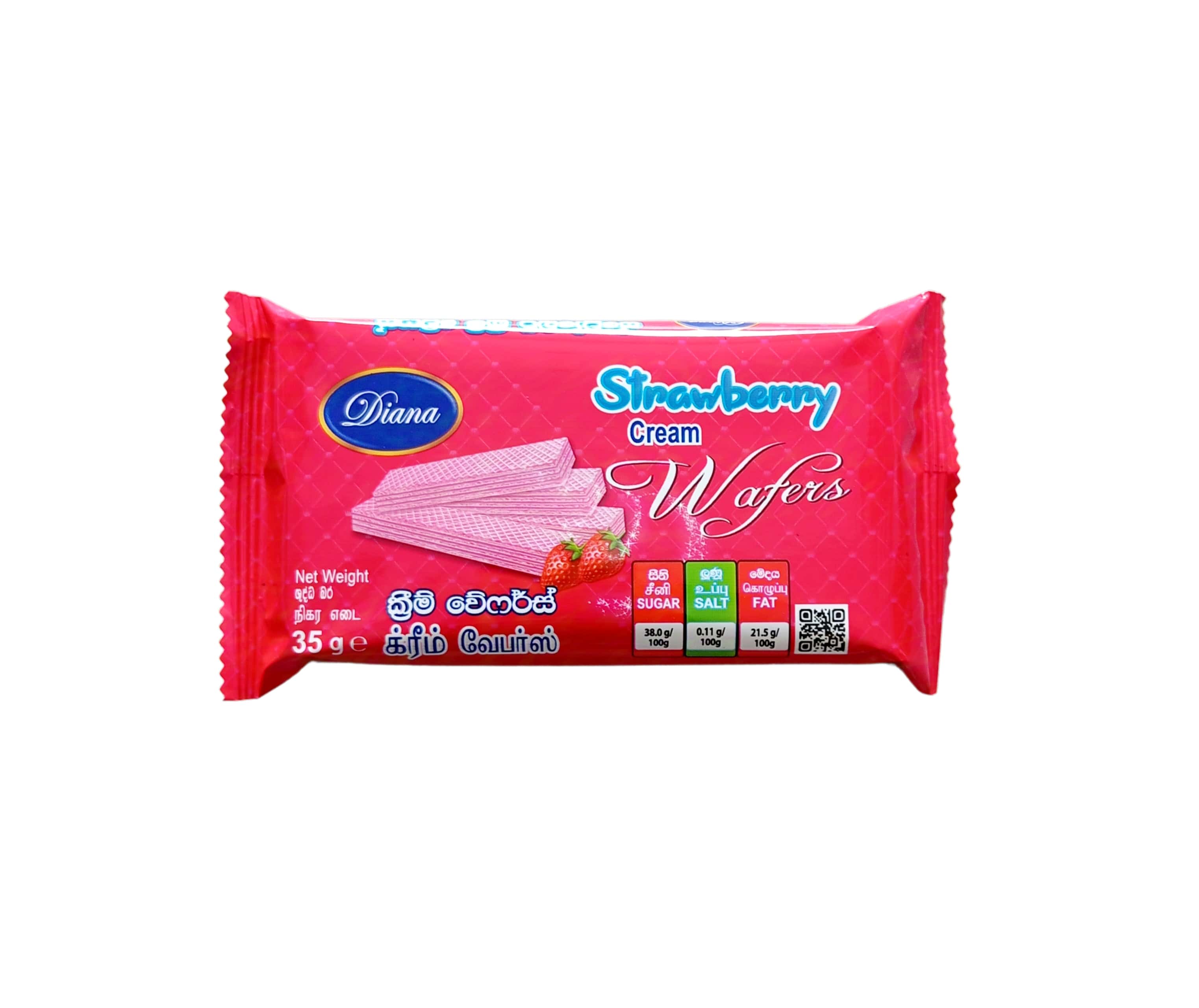 Diana Strawberry Cream Wafers