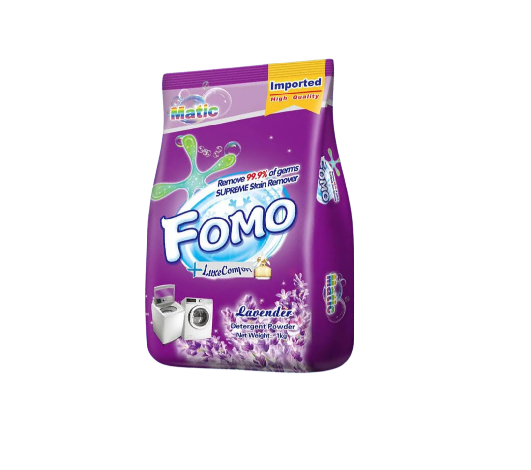 Fomo Luxe Comfort Lavender Detergent Powder - 1kg