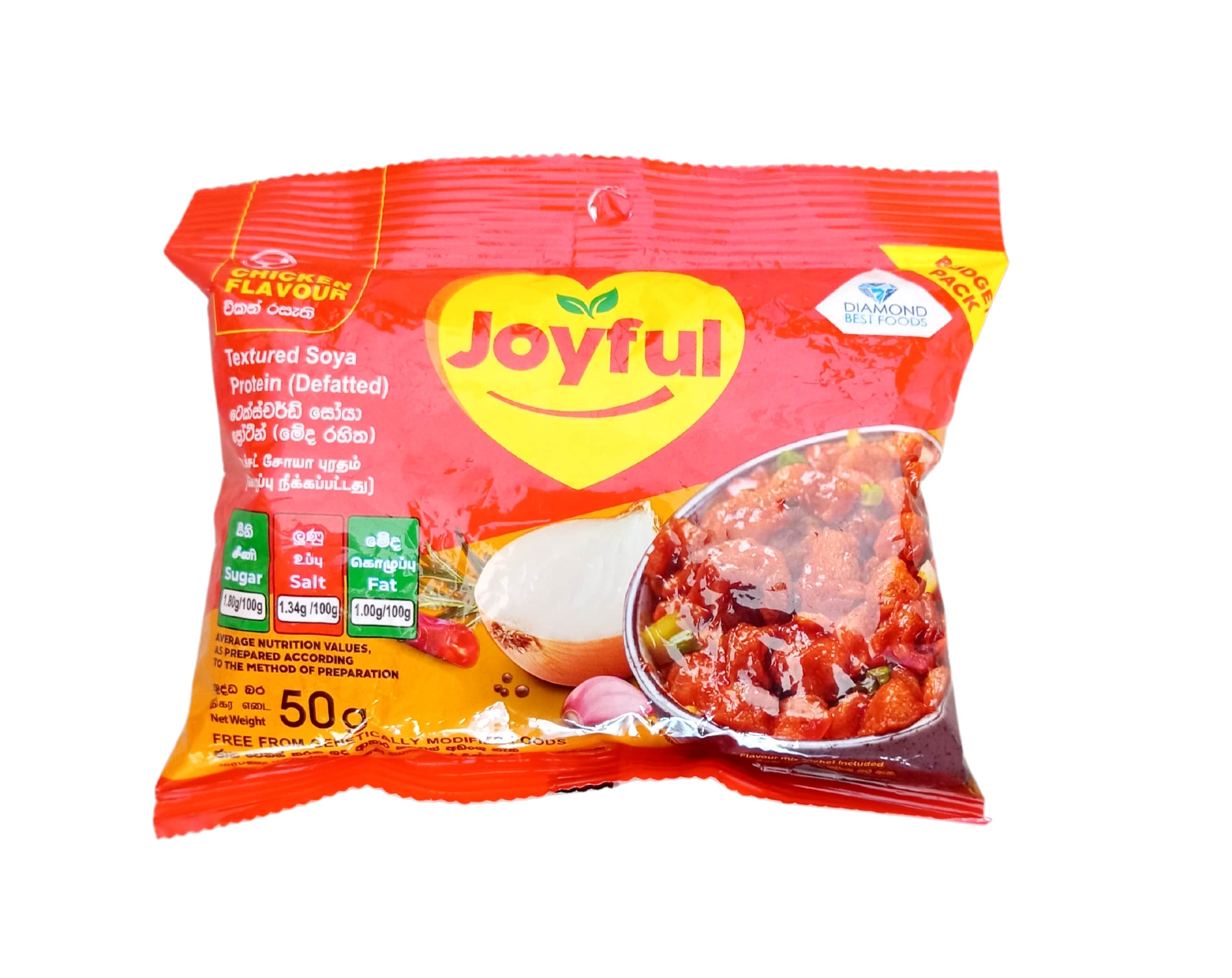 Joyful Chicken Flavor Soya - 50g