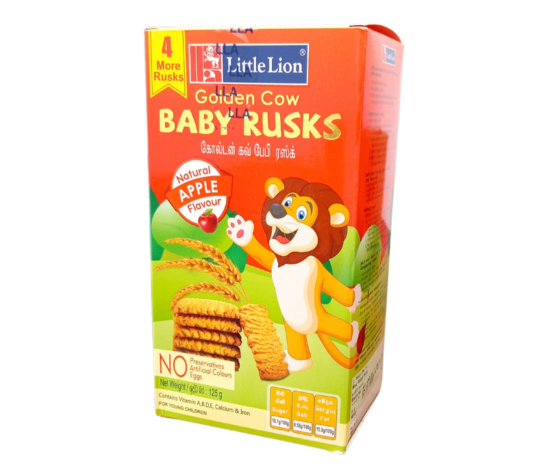 Little Lion Golden Cow Baby Rusks