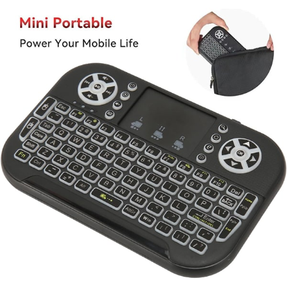 Mini Bluetooth Keyboard with Touchpad