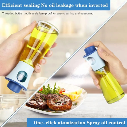 Leak-Proof Oil Spray Bottle – 170ml