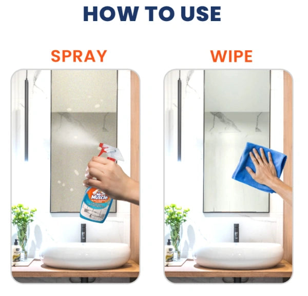 மிஸ்டர் மஸ்கல் கிளாஸ் &amp; ஹவுஸ்ஹோல்ட் கிளீனர் ஸ்ட்ரீக் இலவச நீண்ட கால ஷைன் 