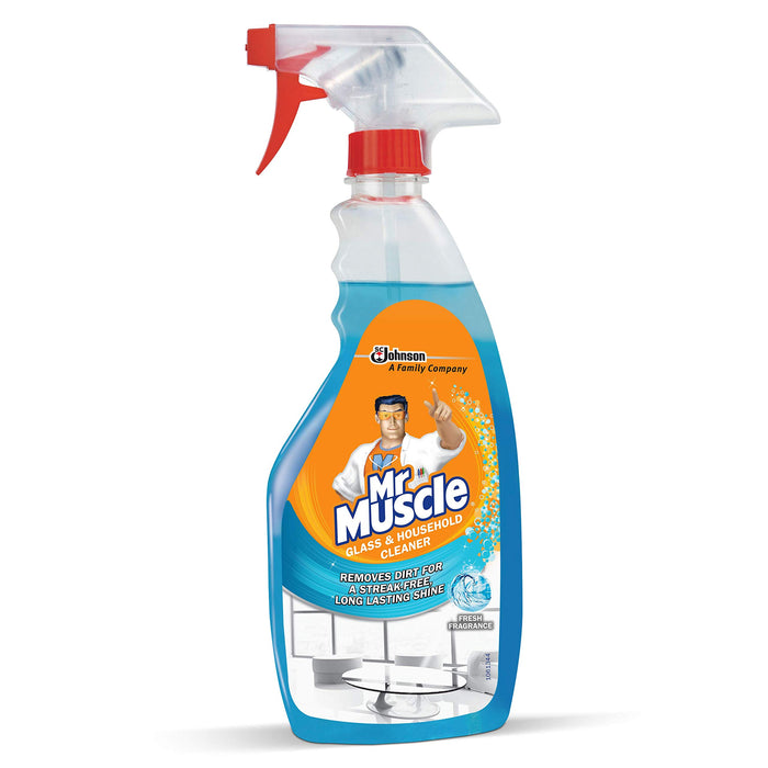 Mr Muscle Glass & Household Cleaner Streak Free Long Lasting Shine