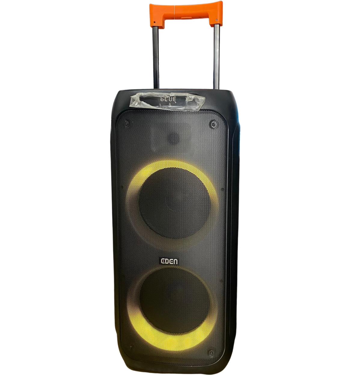 EDEN ED-1016 Party Speaker Portable 120W Bluetooth Speaker with 10" Woofer & 2 Wireless Mics