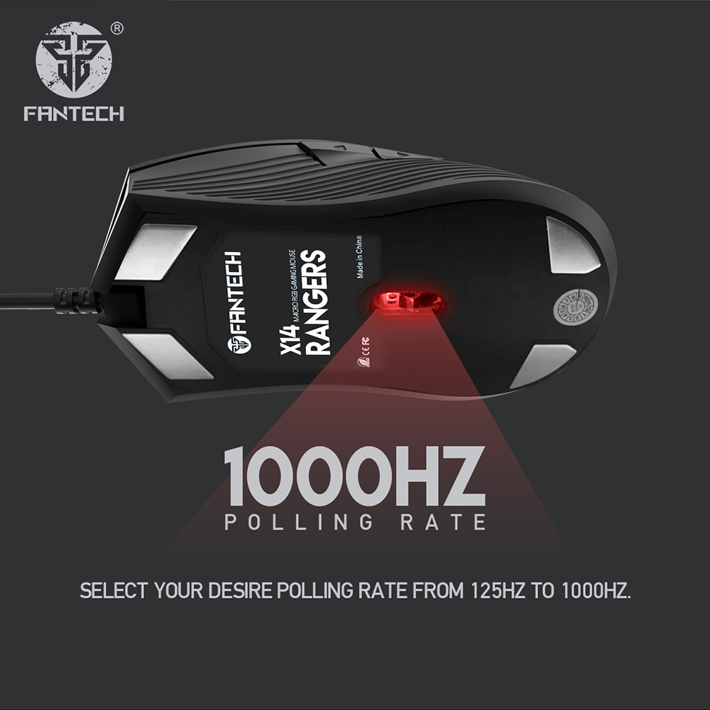 Fantech X14S Ranger Macro RGB Gaming Mouse X14S [3M]