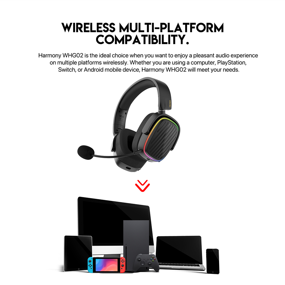 Fantech WHG02 Harmony Wireless Headset [3M]