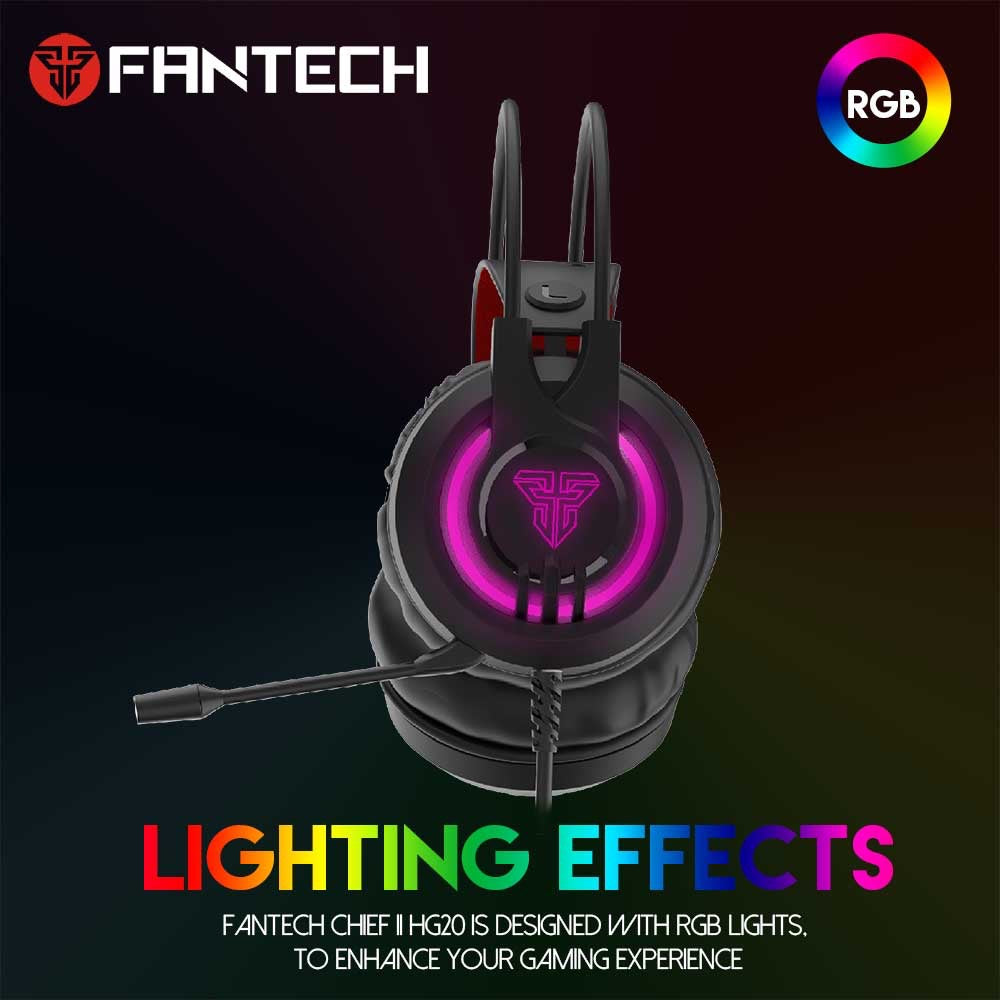 Fantech Chief II HG20 RGB Gaming Headset [3M]