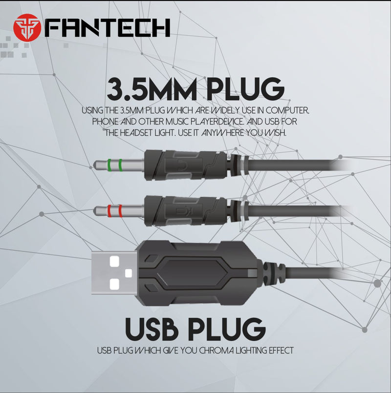 Fantech Chief II HG20 RGB Gaming Headset [3M]