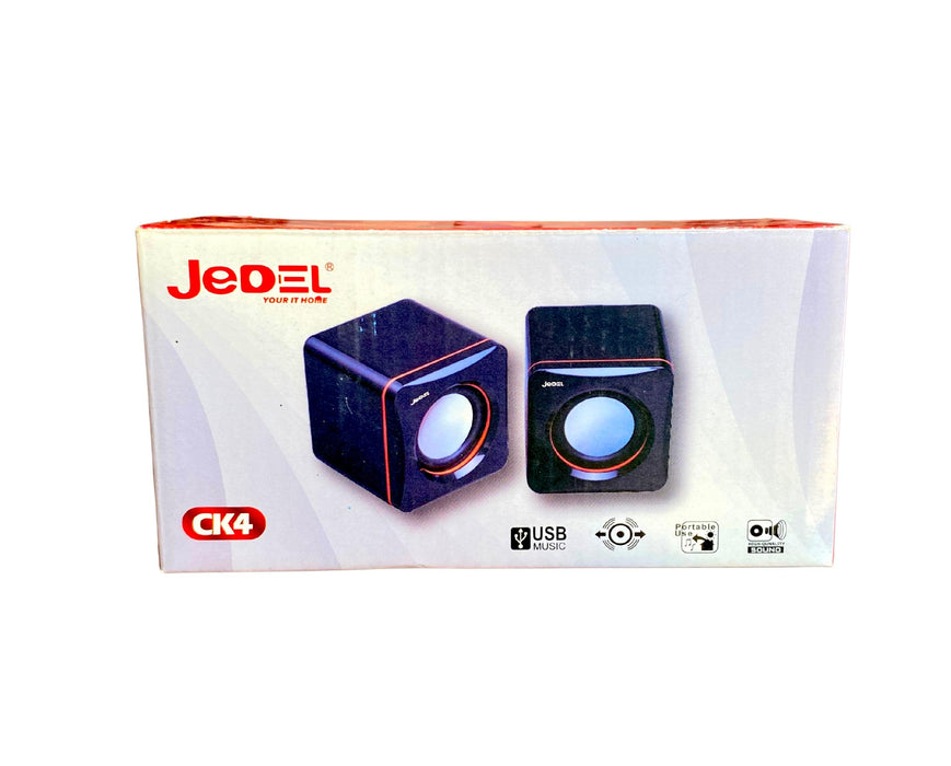 Jedel CK4 USB Mini Stereo Portable Speakers