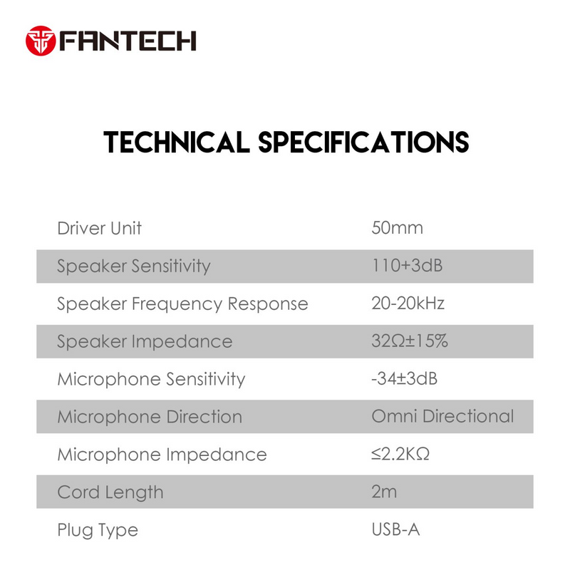FANTECH PORTAL 7.1 HG28 RGB GAMING HEADSET