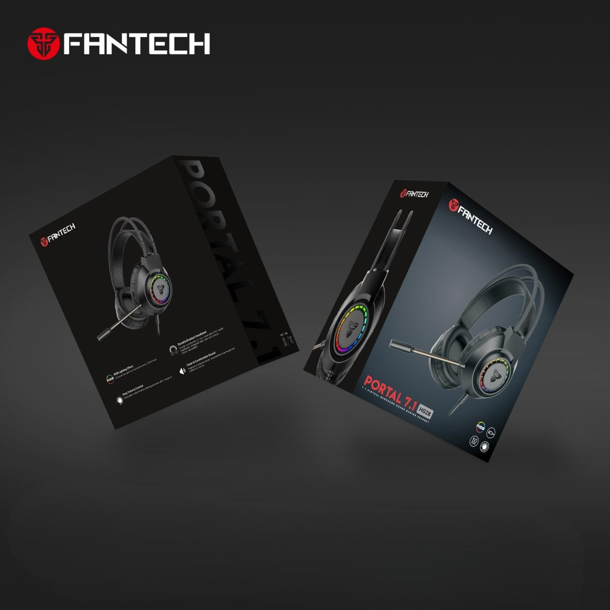 FANTECH போர்ட்டல் 7.1 HG28 RGB கேமிங் ஹெட்செட்