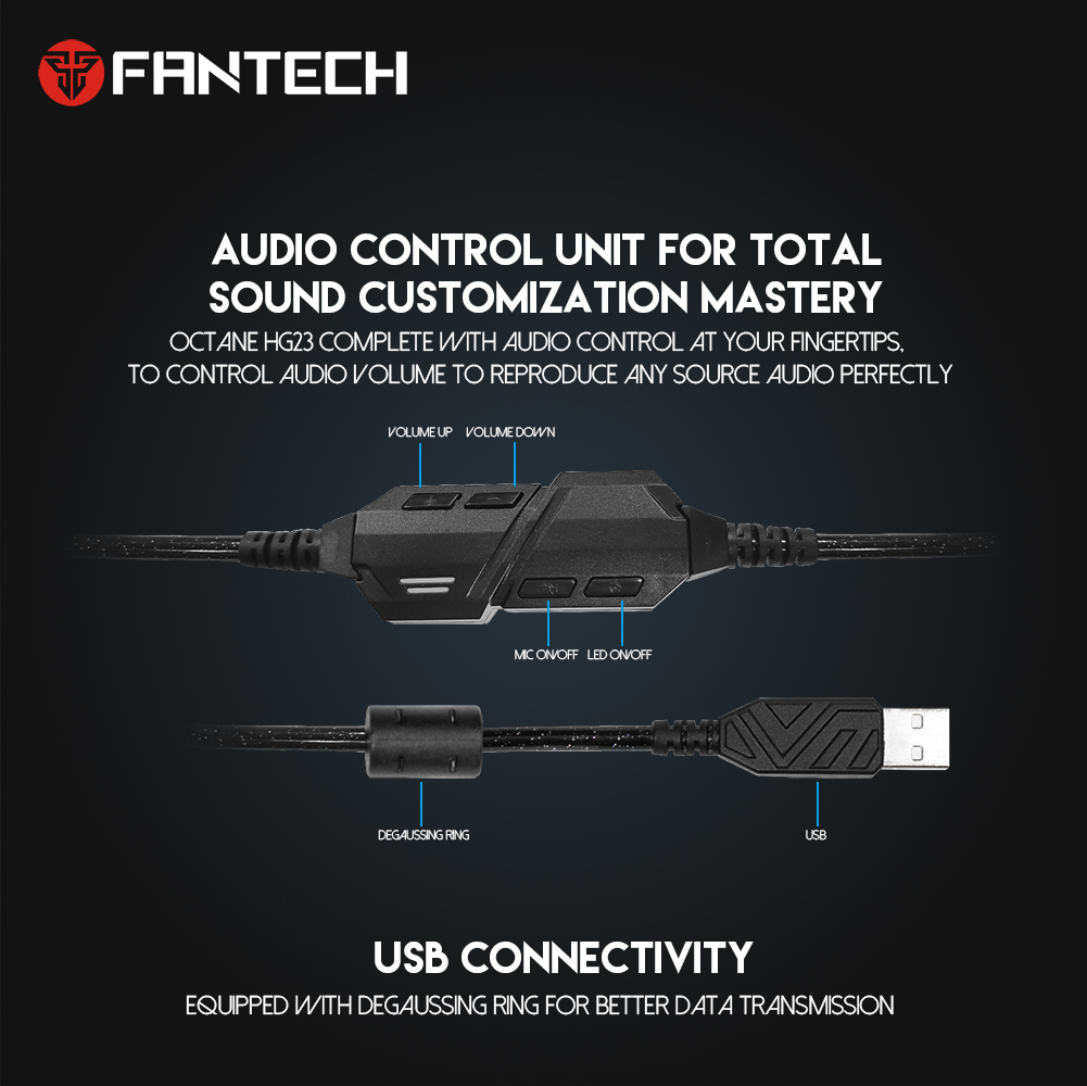 FANTECH HG23 OCTANE 7.1 GAMING HEADSET