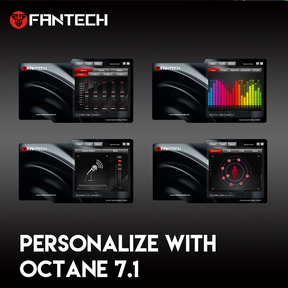 FANTECH HG23 OCTANE 7.1 GAMING HEADSET