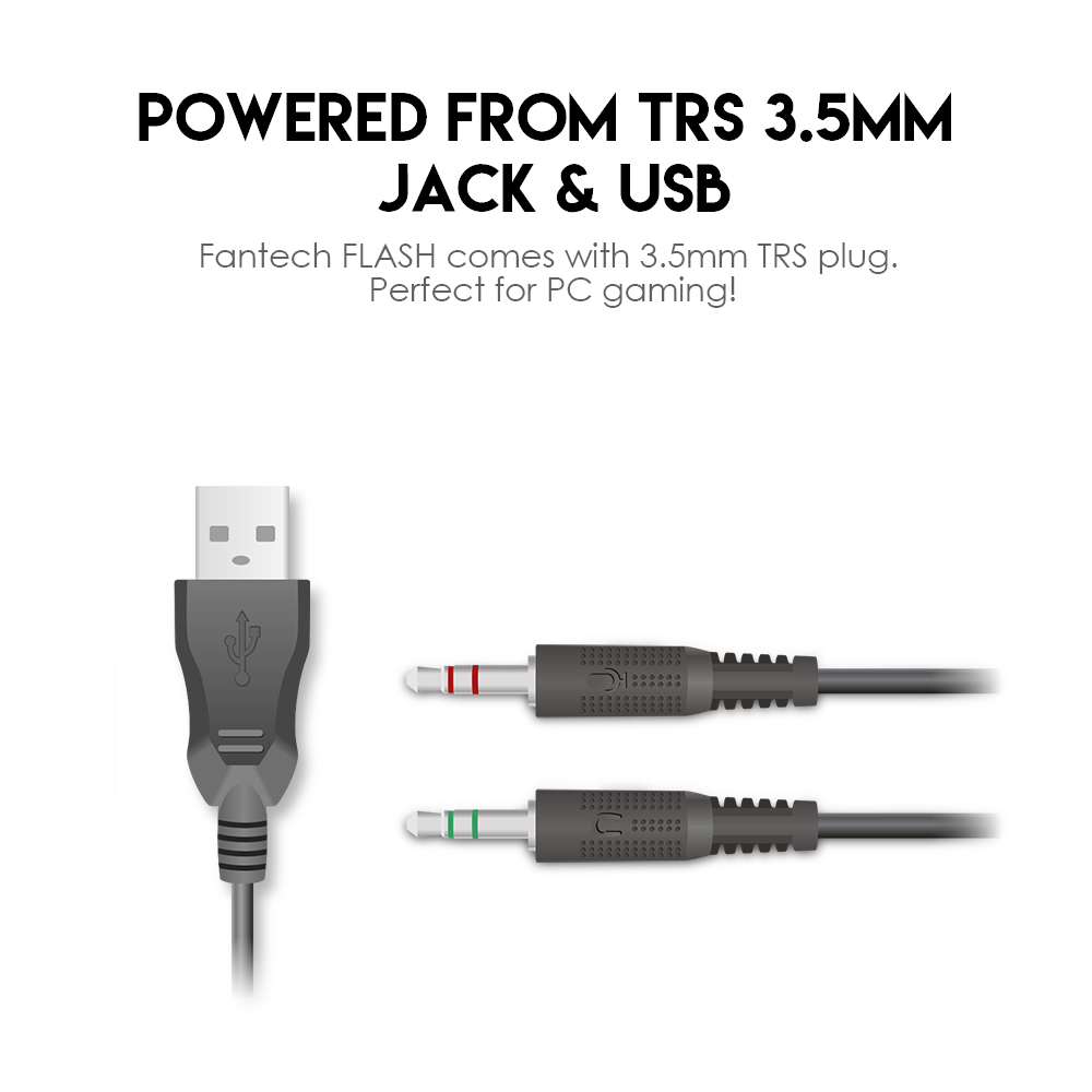 FANTECH FLASH 7.1 HQ53 GAMING HEADSET