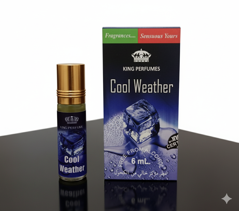 King Perfumes Cool Weather Attar Roll-on - 6ml