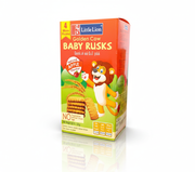 Little Lion Golden Cow Baby Rusks Apple Flavor - 125g