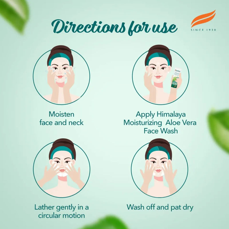 Himalaya Moisturizing Aloe Vera Face Wash - 100ml