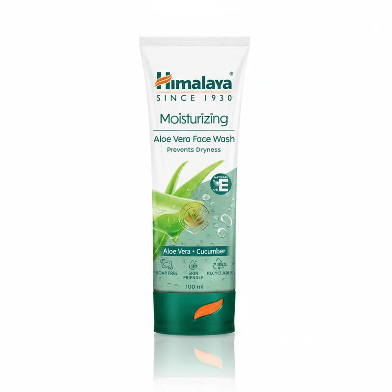 Himalaya Moisturizing Aloe Vera Face Wash - 100ml