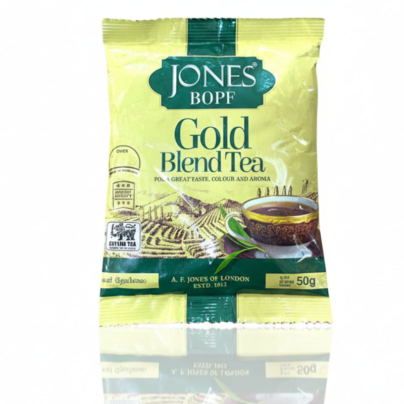 Jones Bopf Gold Blend Tea