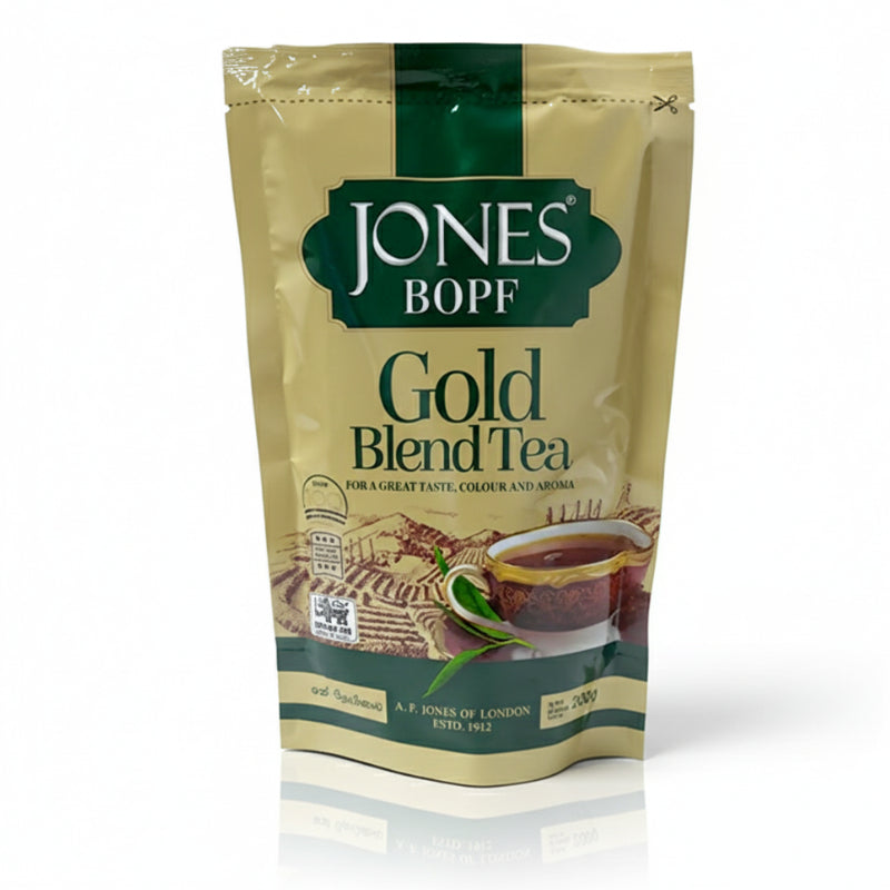 Jones Bopf Gold Blend Tea
