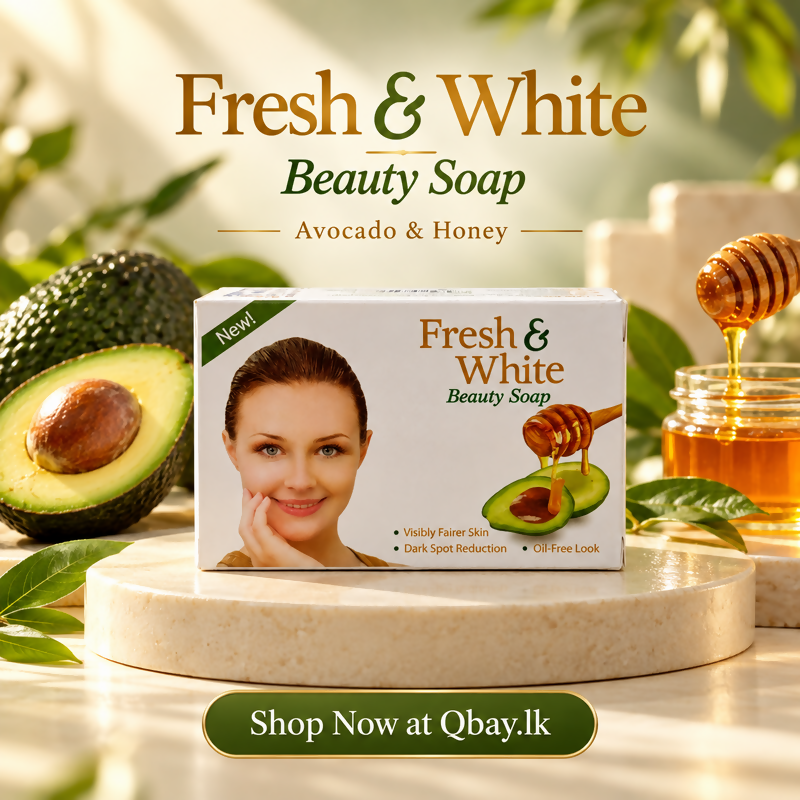 Fresh & White Beauty Soap with Avocado & Honey